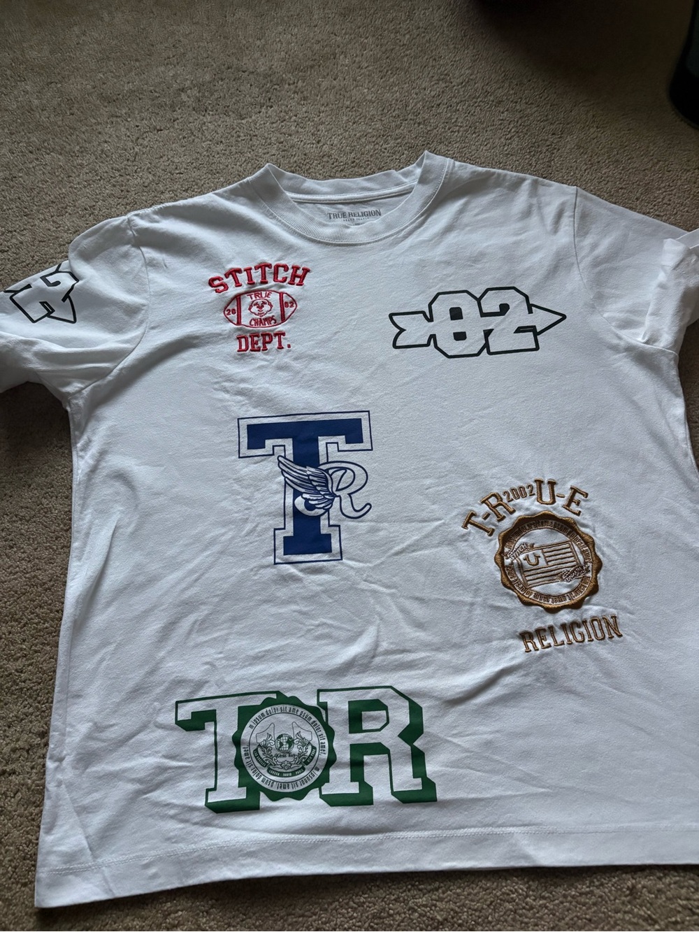True Religion world tour tee